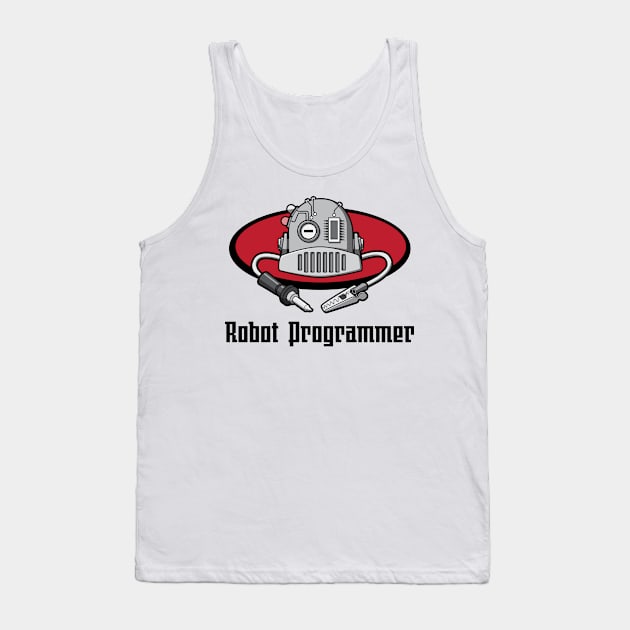 Robot Programmer Tank Top by s2pidpictures